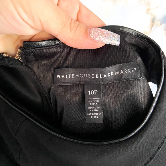 White House Black Market Dress (Black; Size 10p) - Picture 4 of 4